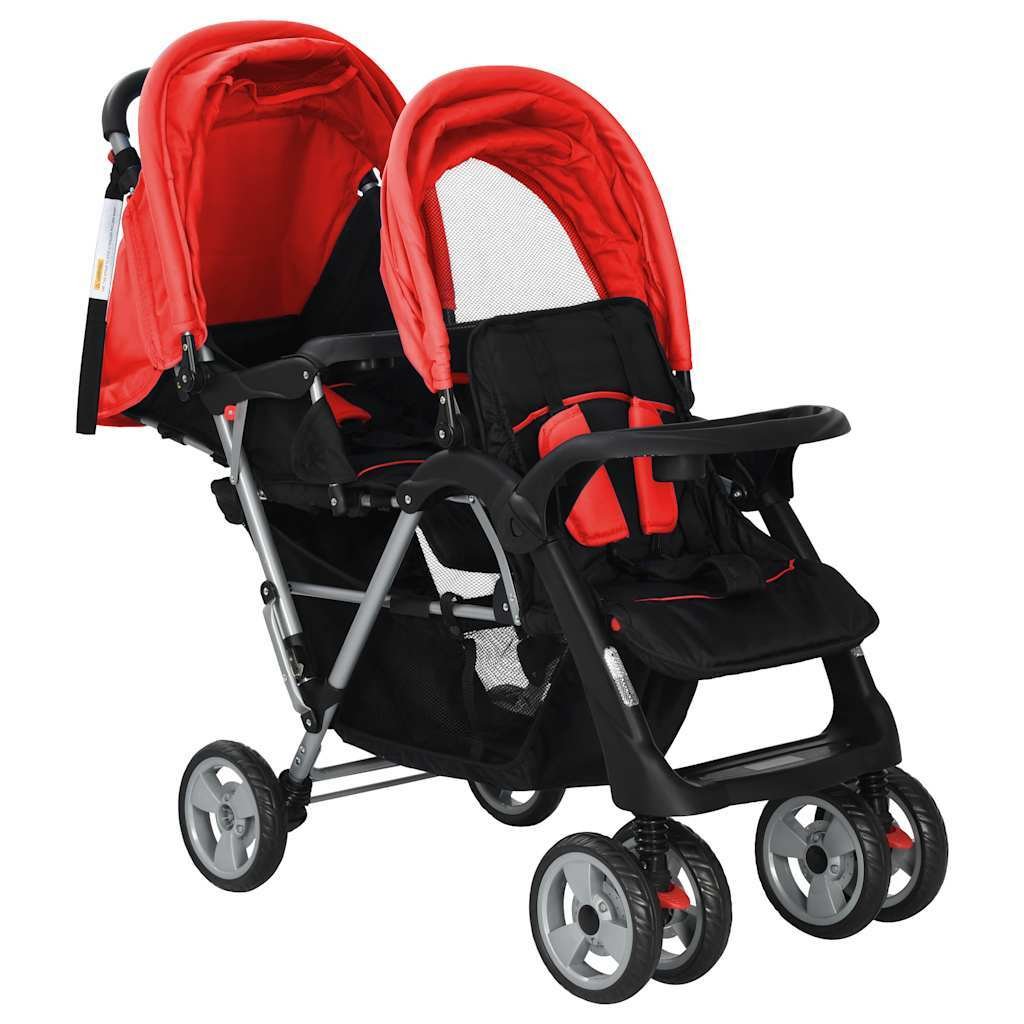 Tandem Stroller for Two Children – Compact & Comfortable - Image 9