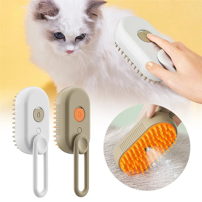 3 In 1 Electric Spray Cat Hair Brushes For Massage Pet Grooming Comb Hair Removal Combs Pet Products - Image 7
