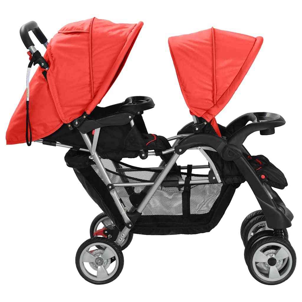Tandem Stroller for Two Children – Compact & Comfortable - Image 4