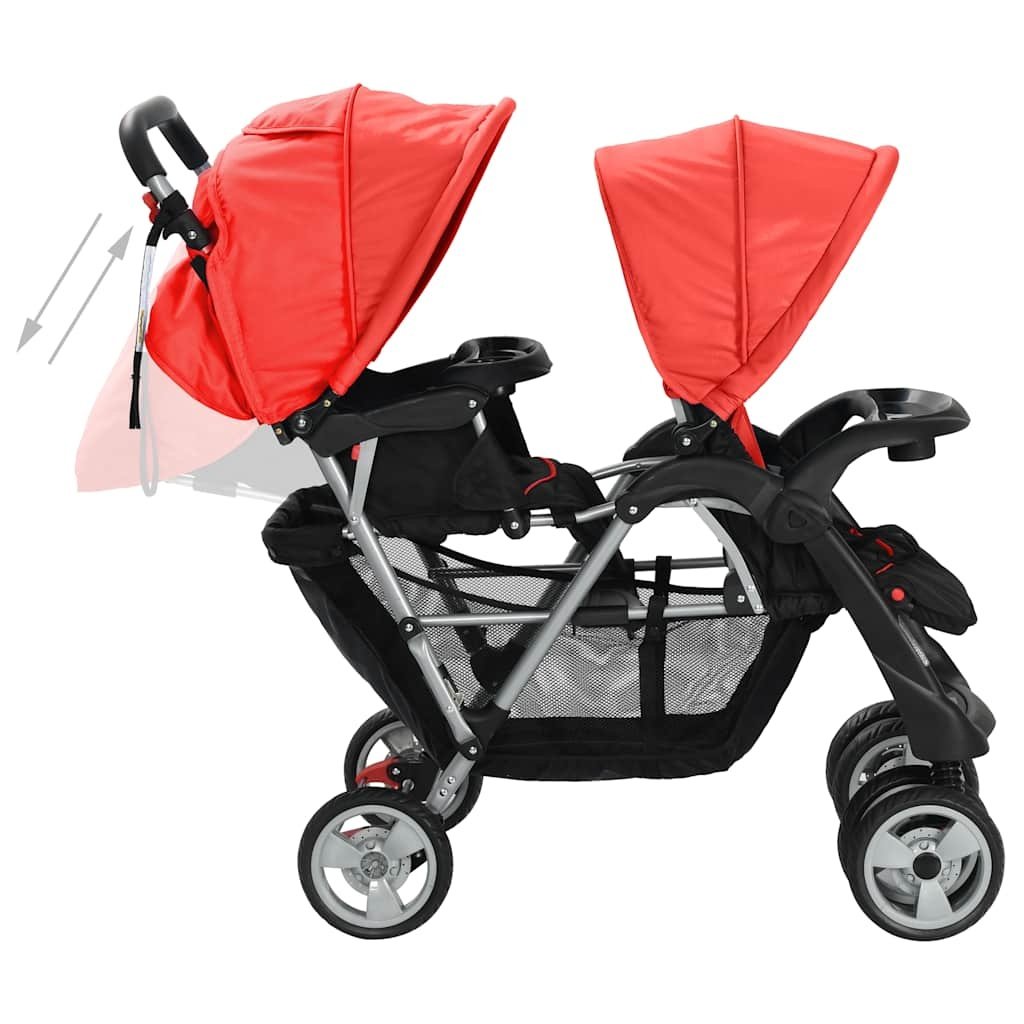 Tandem Stroller for Two Children – Compact & Comfortable - Image 7